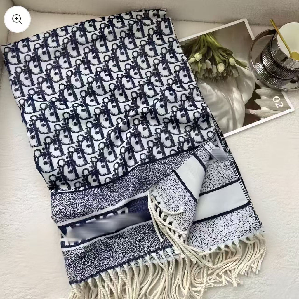 Men’s & Women’s Patterned Winter Scarf – Warm, Soft & Stylish for Everyday Wear