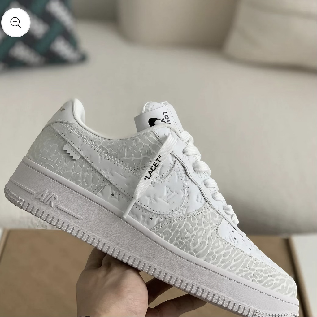 All-White Textured Low-Top Sneakers – Clean Street Style