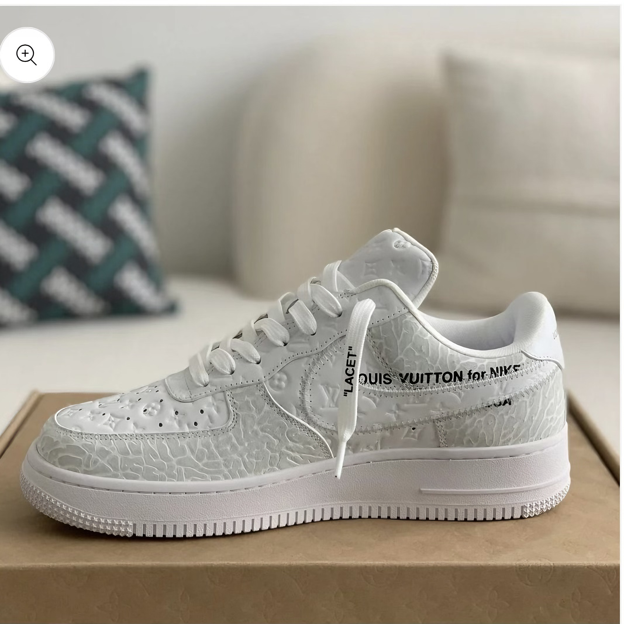 All-White Textured Low-Top Sneakers – Clean Street Style