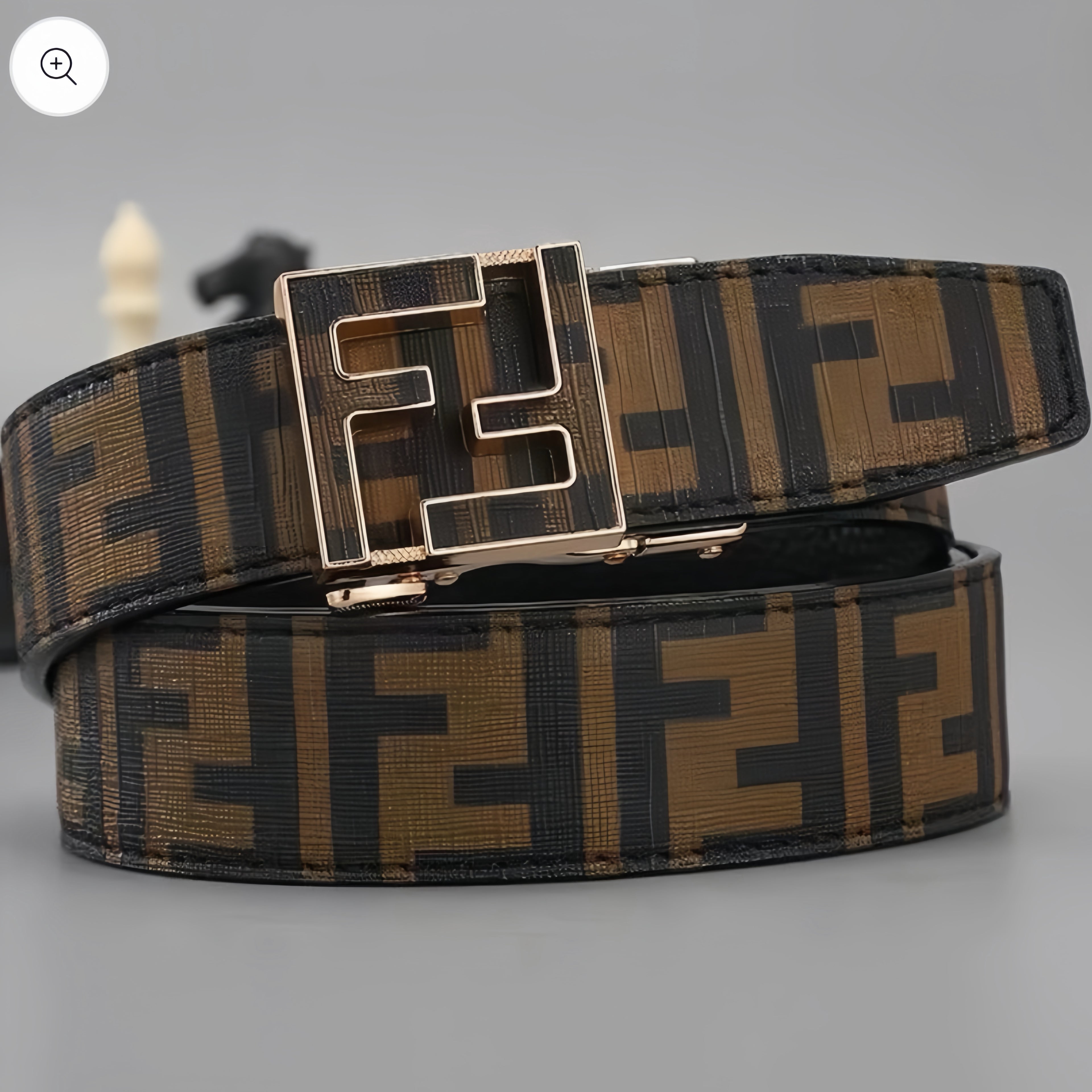 All-Over Pattern Modern Men’s Belt – Adjustable Fit & Elegant Look