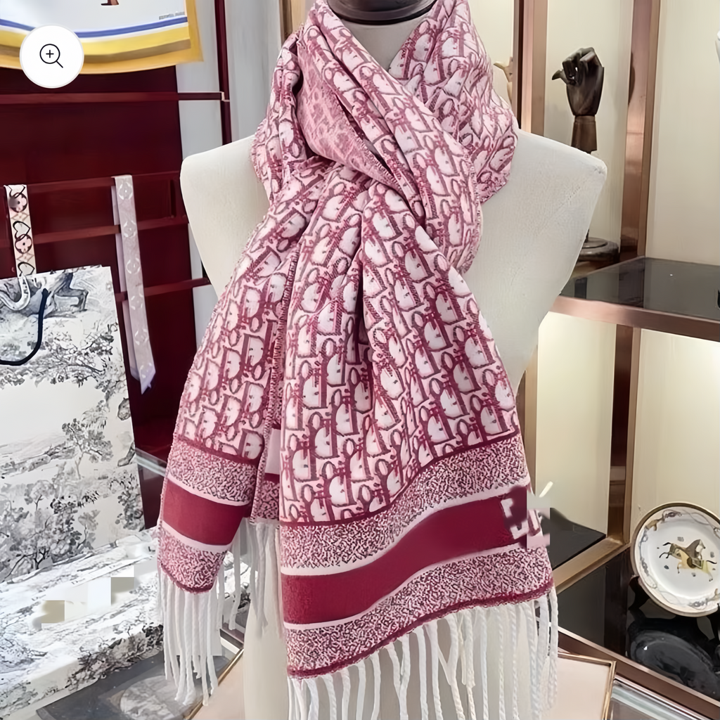 Men’s & Women’s Patterned Winter Scarf – Warm, Soft & Stylish for Everyday Wear