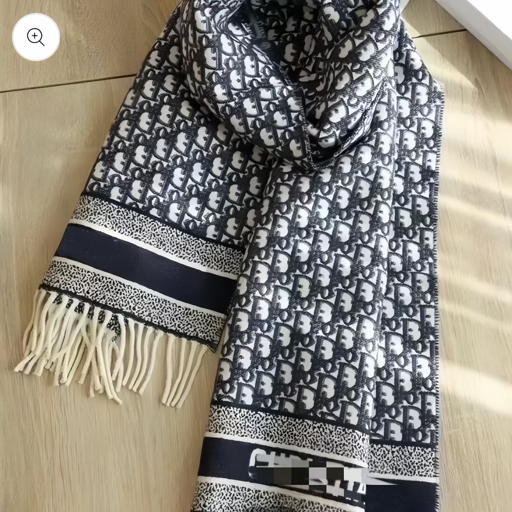 Men’s & Women’s Patterned Winter Scarf – Warm, Soft & Stylish for Everyday Wear