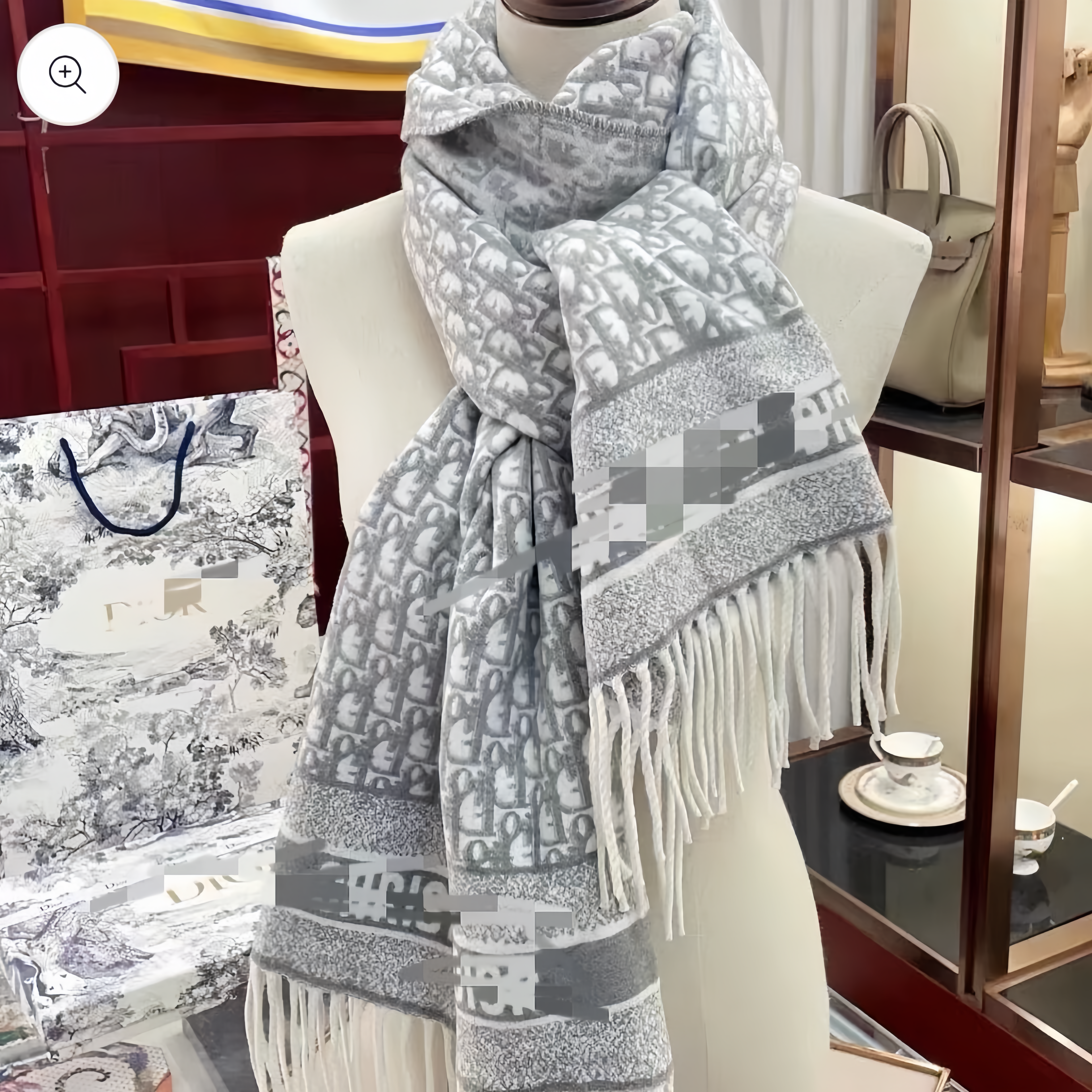 Men’s & Women’s Patterned Winter Scarf – Warm, Soft & Stylish for Everyday Wear